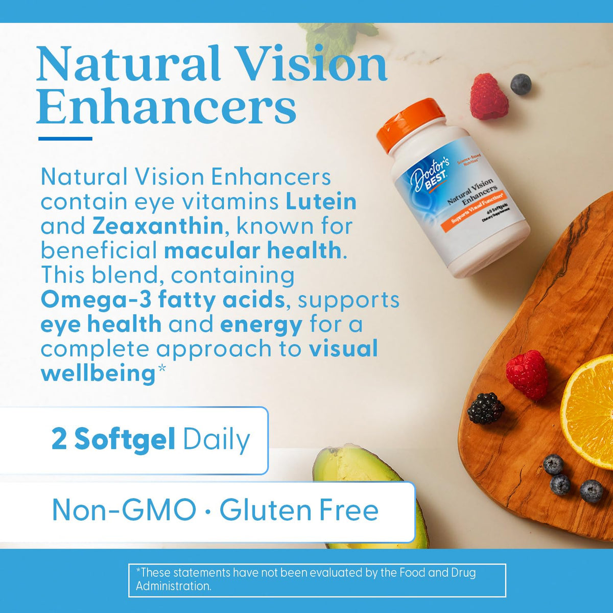 Natural Vision Enhancers 60 Softgels A949