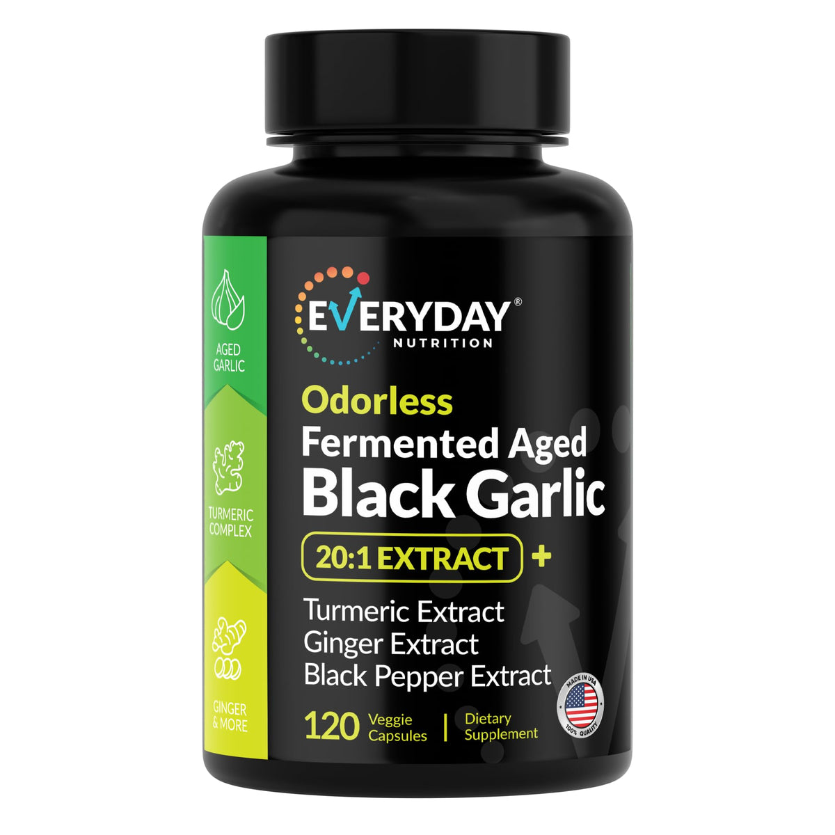 Black Garlic 120 Capsules V2312