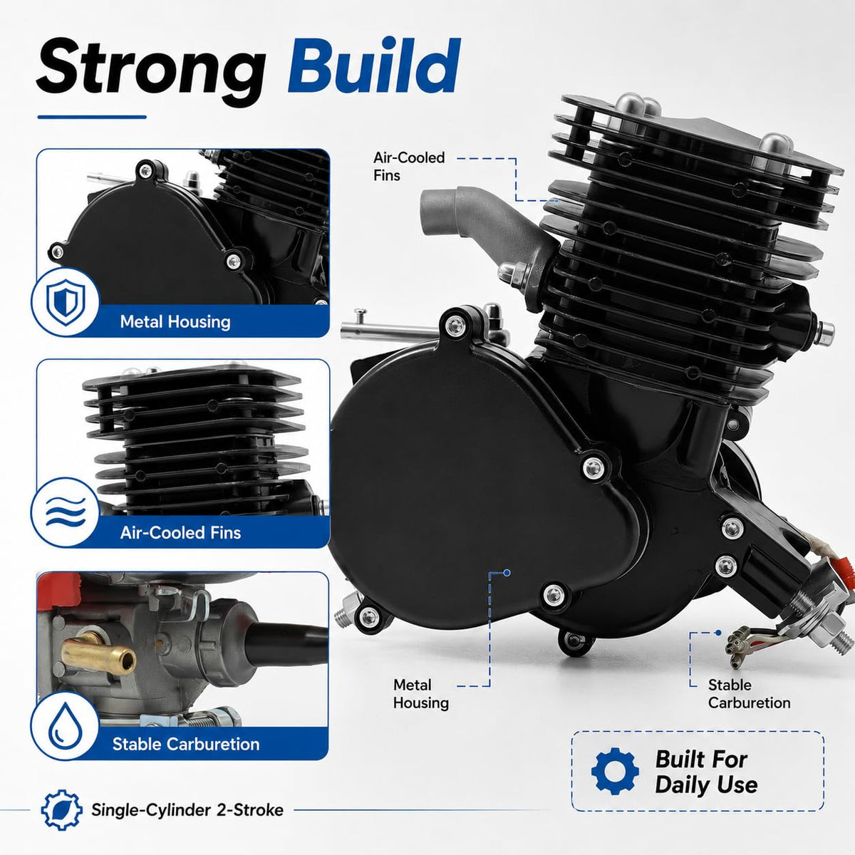 110cc 2-Stroke Bicycle Engine Kit G48337