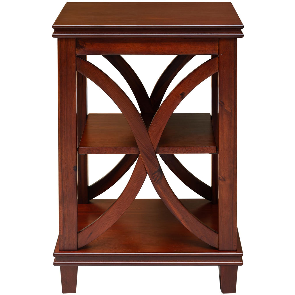 Solid Wood Square End Table E4563