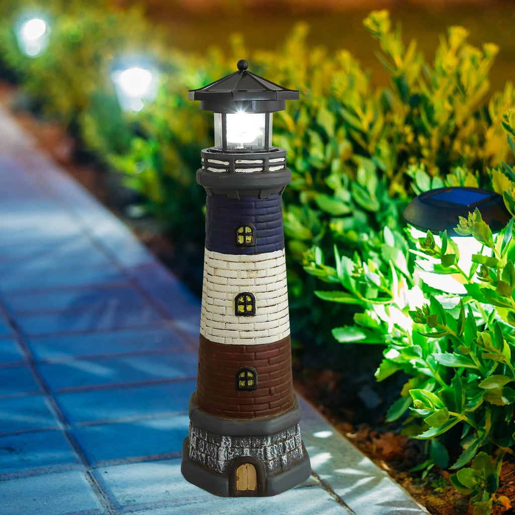 Solar Powered Lighthouse Garden Light R739453
