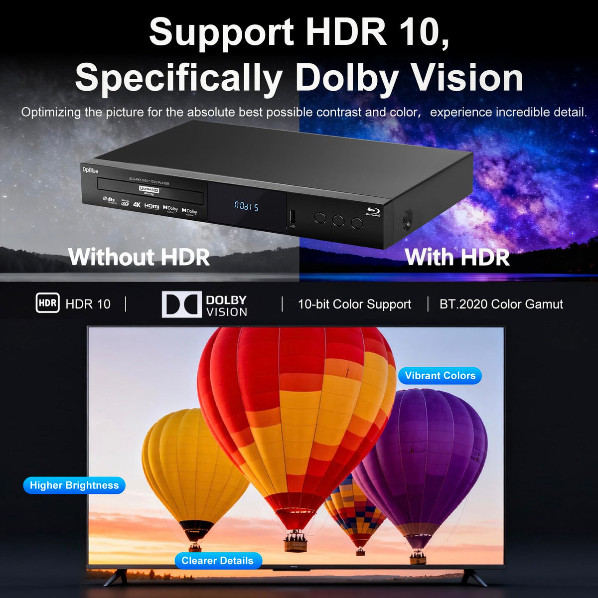 4K 3D UHD Blu-ray Player S253977