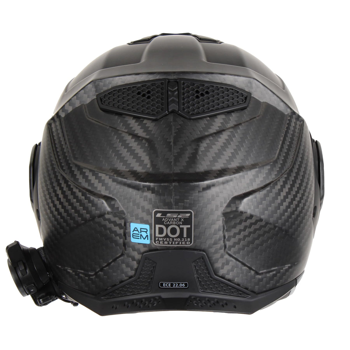 Carbon Fiber Modular Helmet with Bluetooth Headset H69956