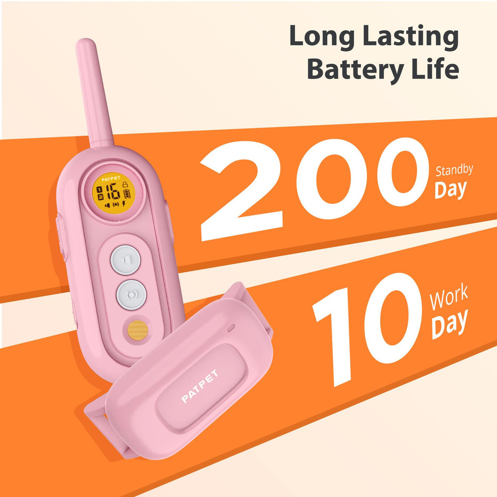 Rechargeable IPX7 Waterproof Dog Training Collar with Remote H4445