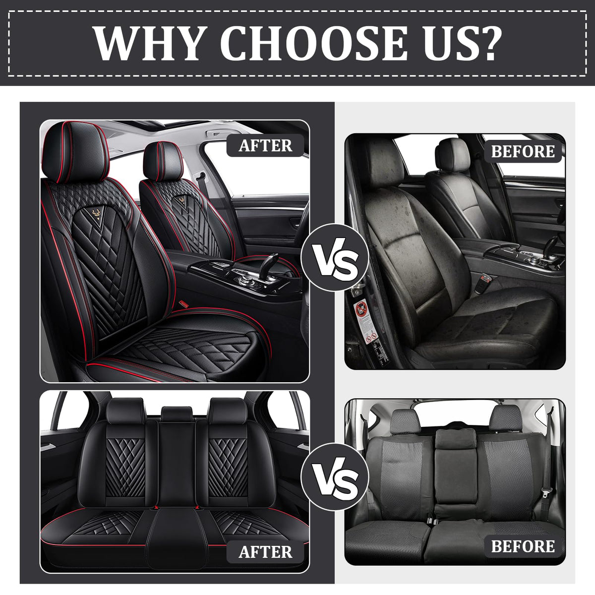 Car Seat Covers Full Set Q5209