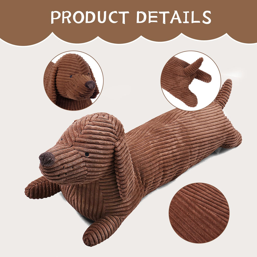 36" Dachshund Dog Stuffed Animal Plush Body Pillow M17570