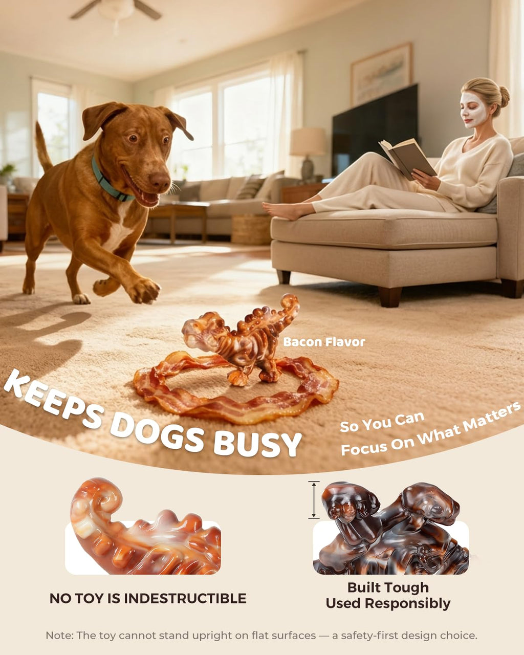 2-Pack Tough Dog Chew Toys M34328