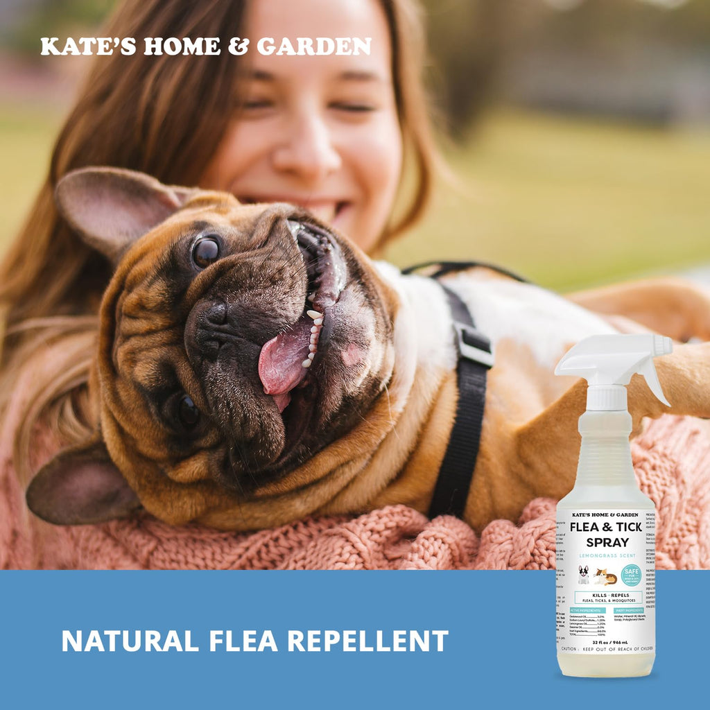 Flea and Tick Spray for Dogs & Cats 32oz S455414
