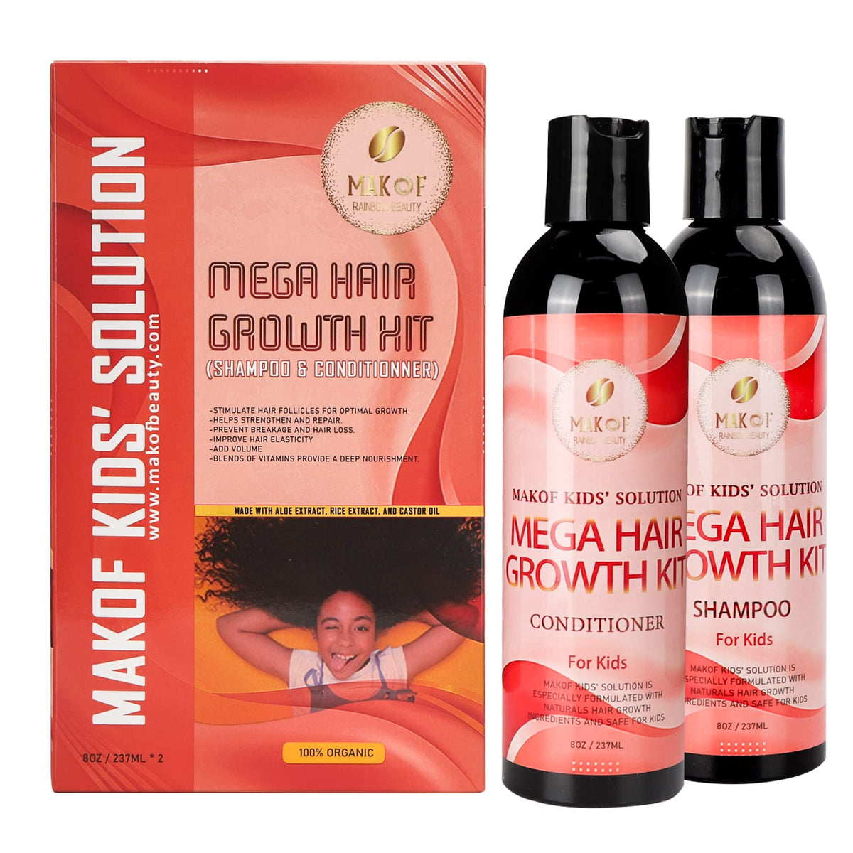 Kids Hair Growth Shampoo & Conditioner Z7278