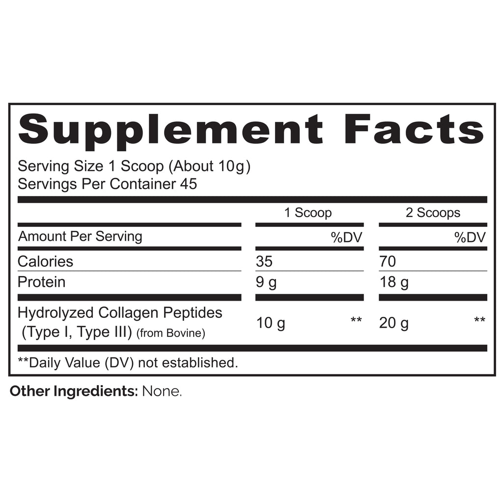 Collagen Peptide Powder 16 Oz Unflavored K21136
