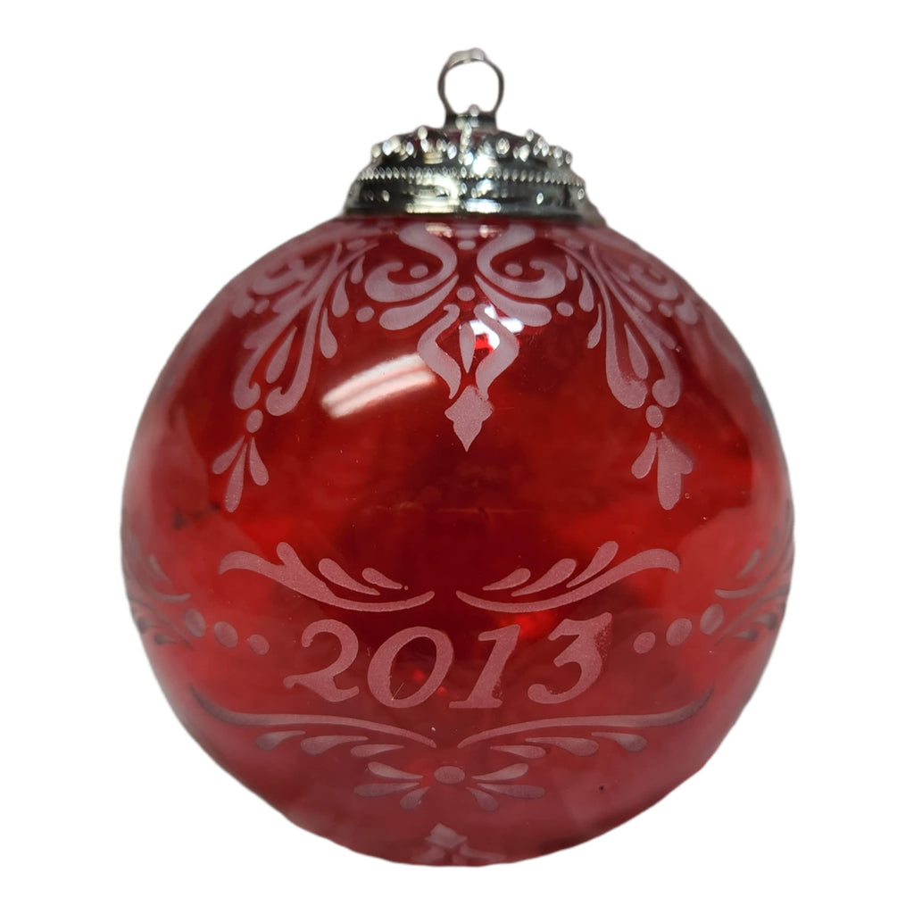 Christmas Commemorative Ball Ornament F504