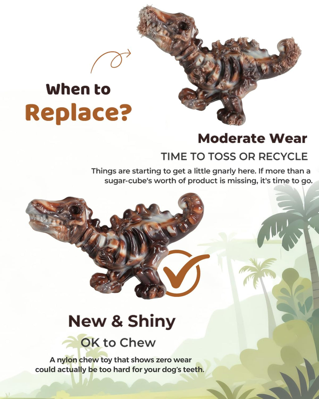 2-Pack Tough Dog Chew Toys M34328