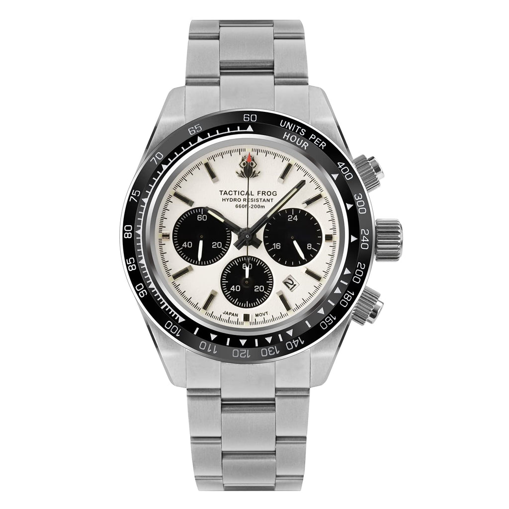 41mm Panda Chronograph Solar Quartz Watch T875374