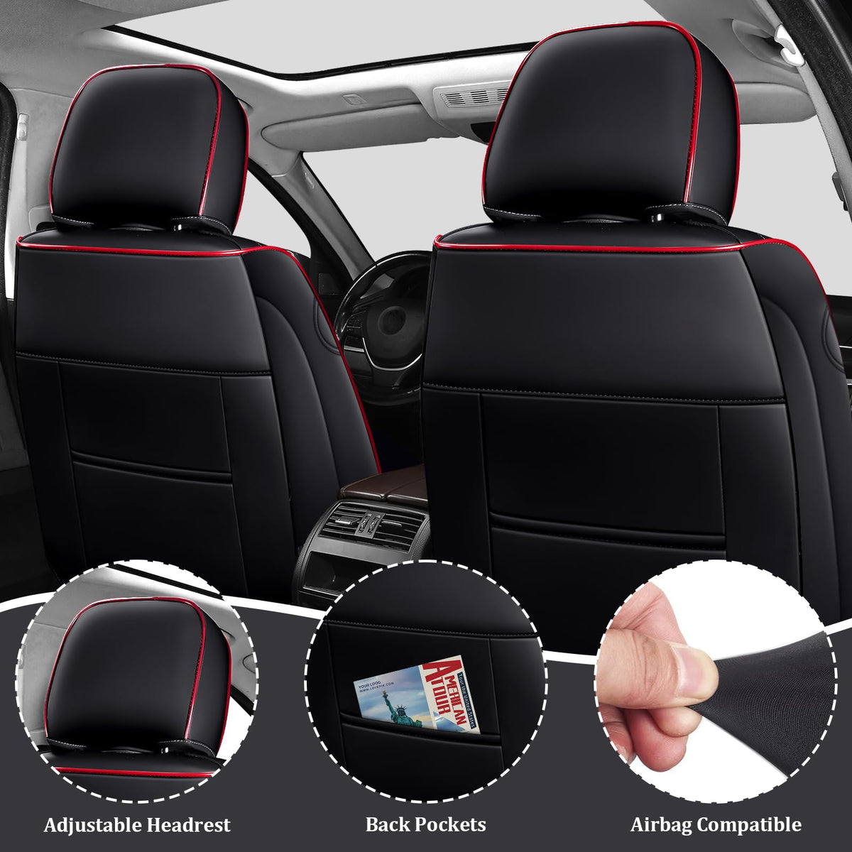 Car Seat Covers Full Set Q5209