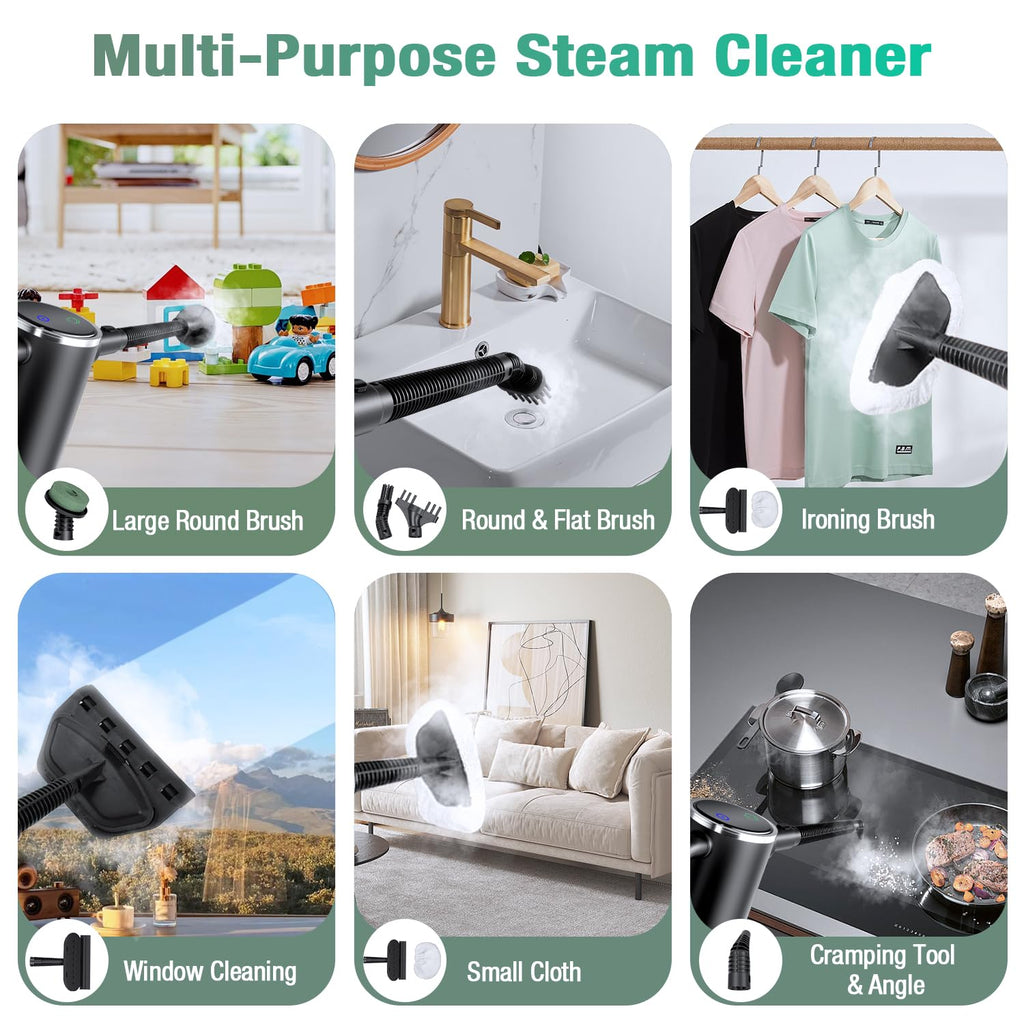 11-in-1 Detachable Handheld Steam Mop T350964