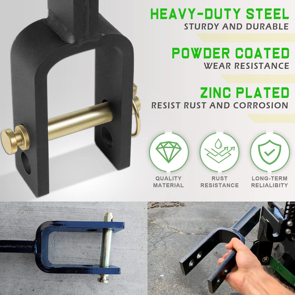 Category 1 3-Point Quick Hitch Adapter N816733