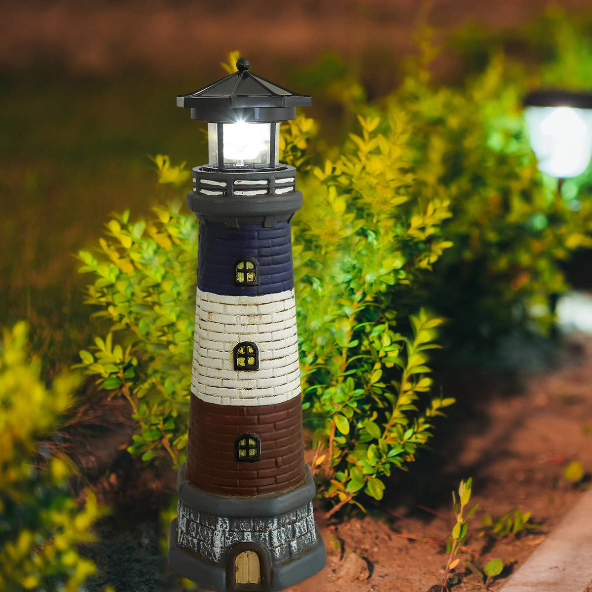 Solar Powered Lighthouse Garden Light R739453