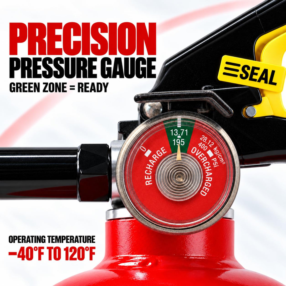 2.5 lb ABC Dry Chemical Fire Extinguishers 1-Pack U235509