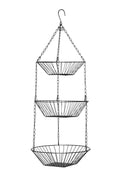 3-Tier Chrome Hanging Baskets F343063