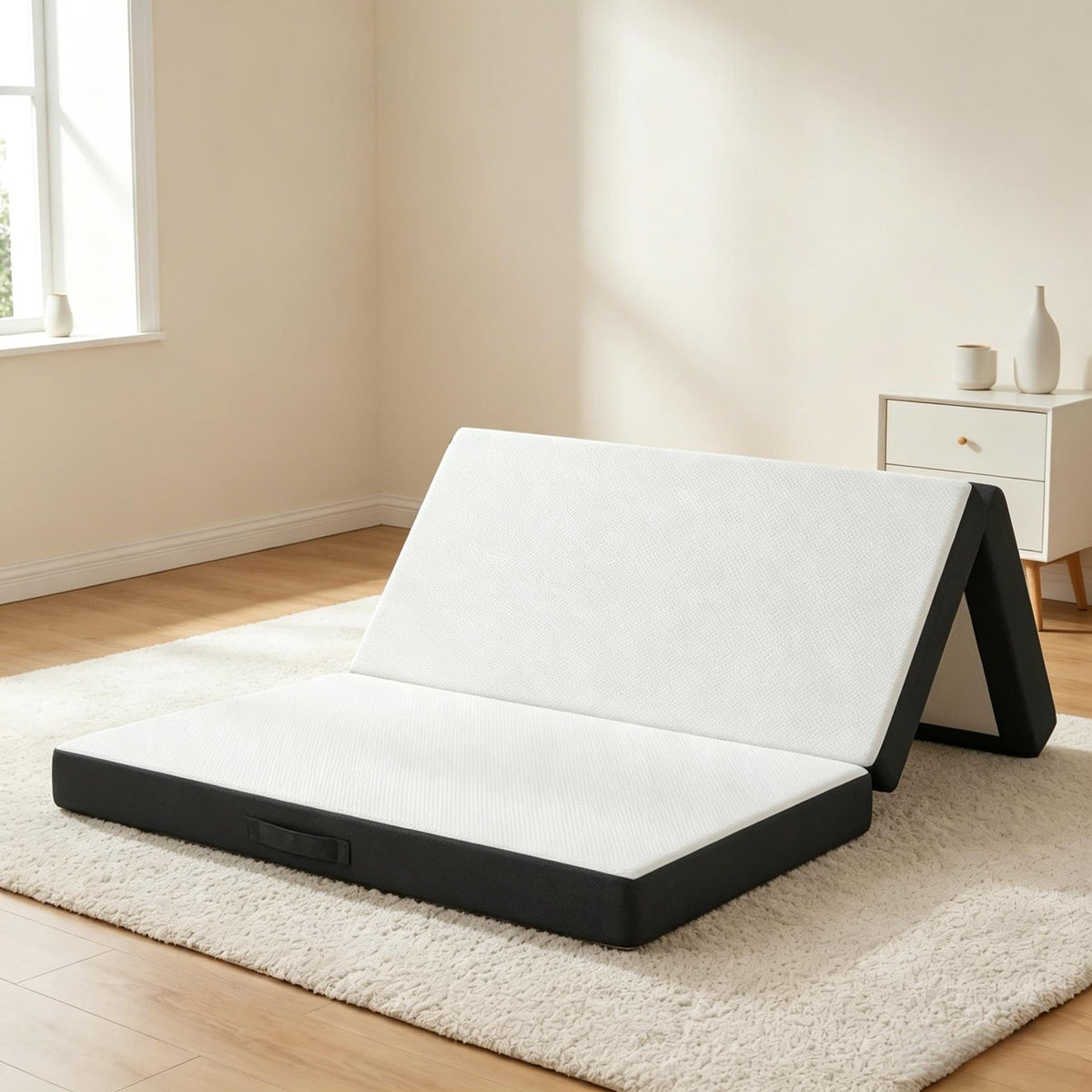 6 Inch Trifold Memory Foam Mattress E861