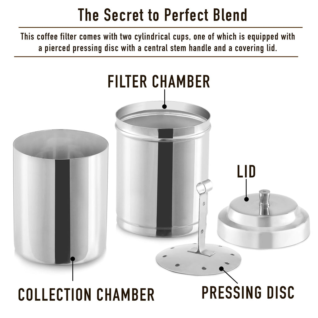 10 oz Stainless Steel Drip Coffee Maker B7289