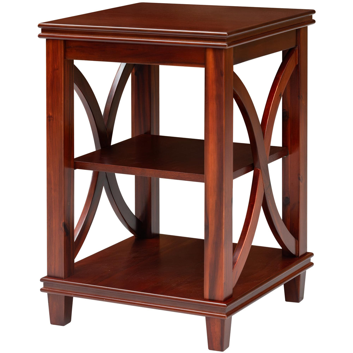 Solid Wood Square End Table E4563
