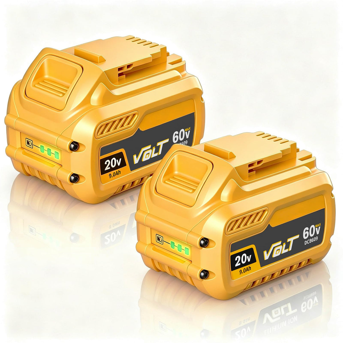 2-Pack 9000mAh Replacement Battery V42998