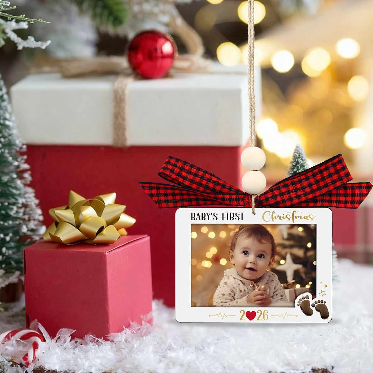 Baby's First Christmas Photo Frame Ornament K975178