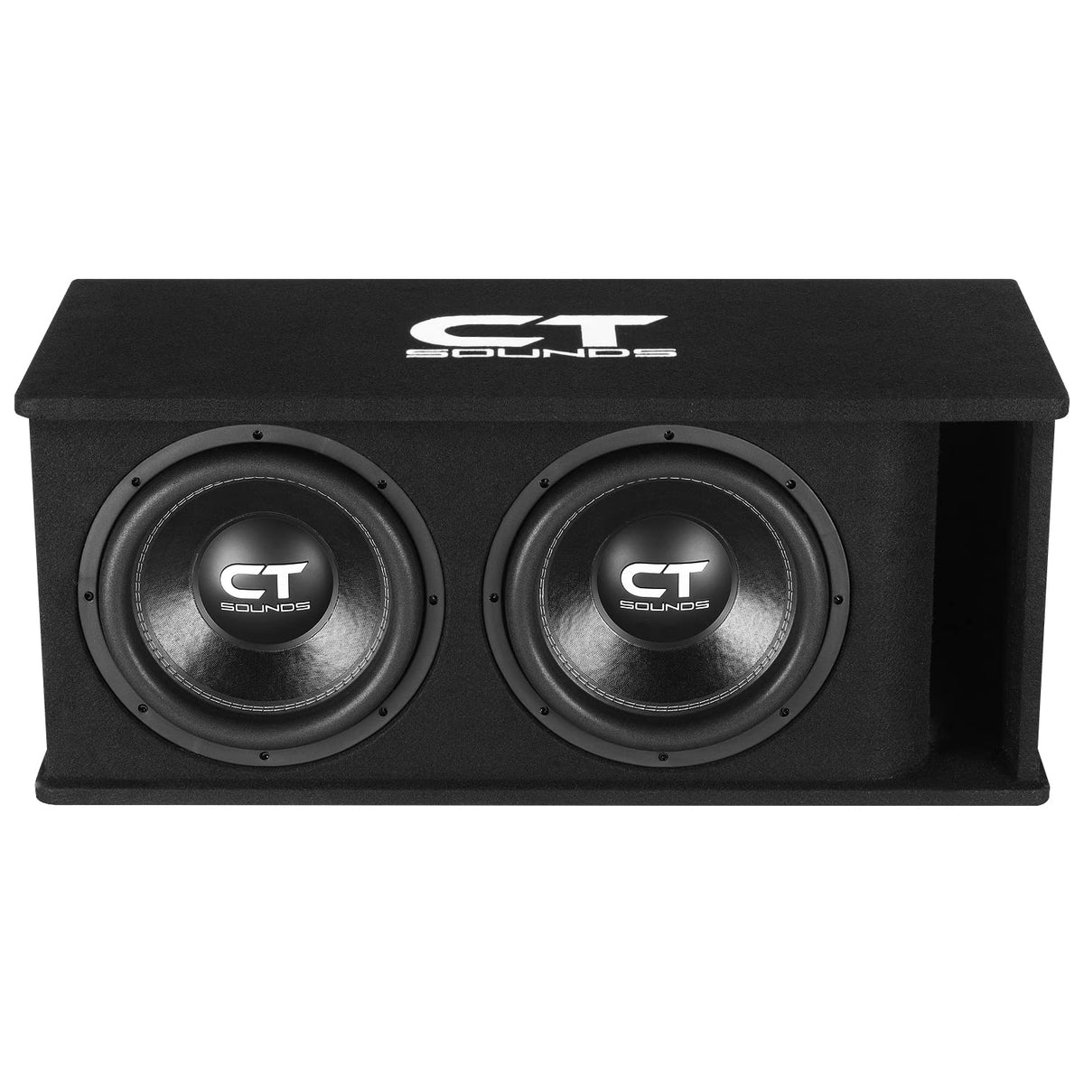 Dual 12” 2600W Ported Car Subwoofer Box Q600451