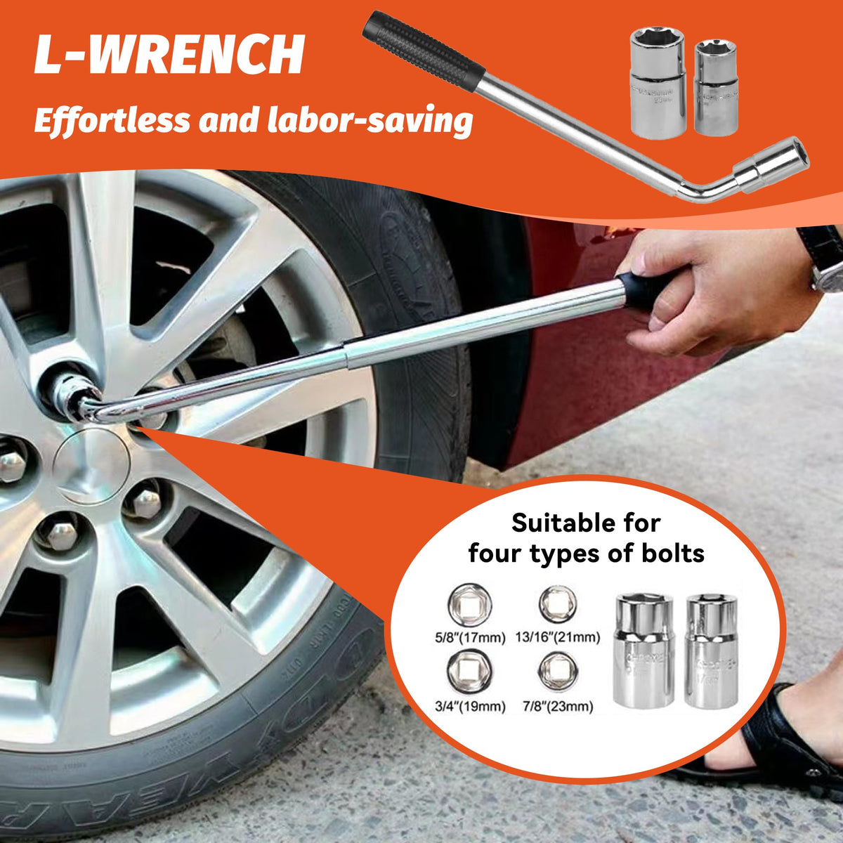 Portable 2 Ton Scissor Jack and Stand Kit with Lug Wrench P543931