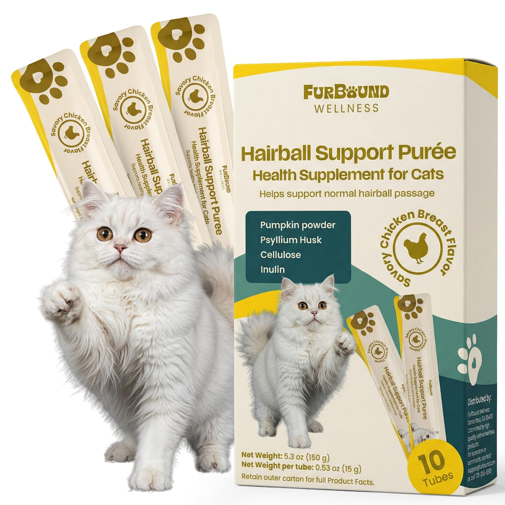 Cat Hairball Support Puree with Pumpkin Powder K483