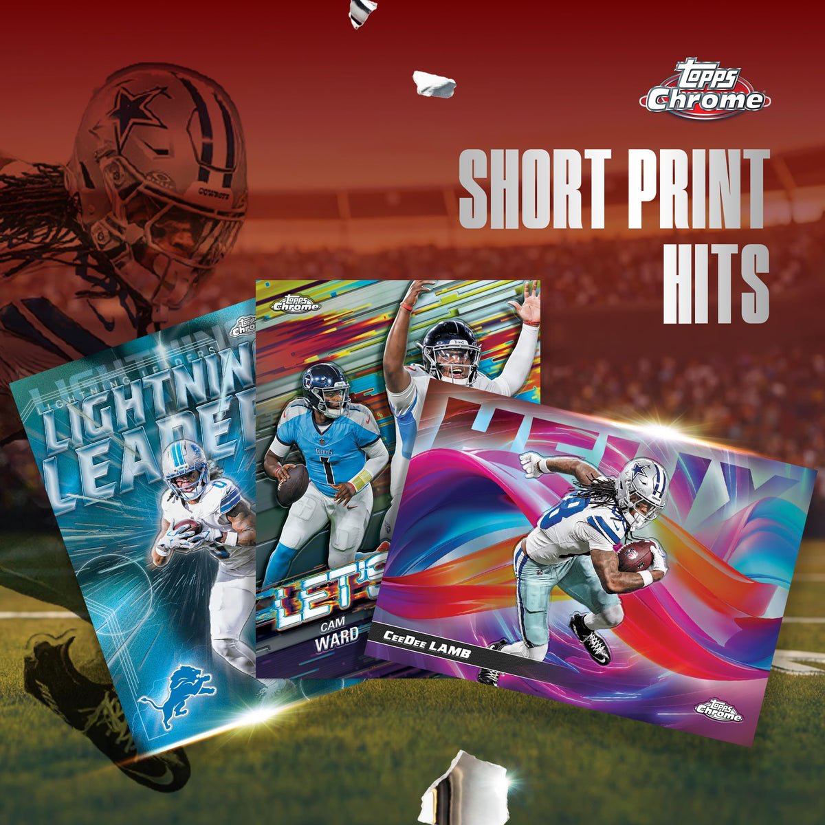 2025 Topps Chrome NFL Football Value Box N480166