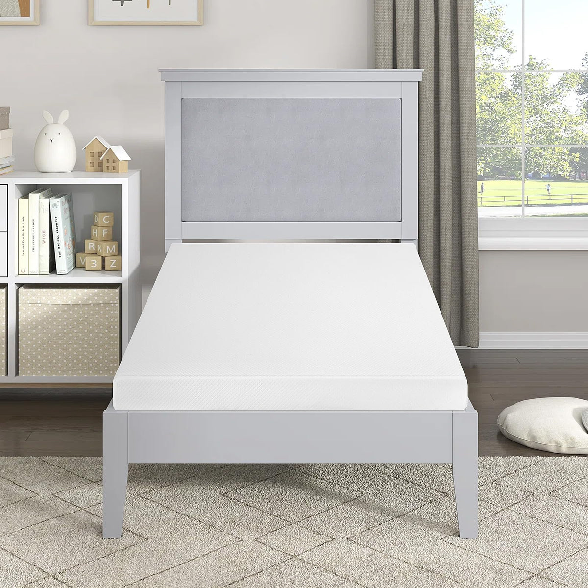 5 inch Gel Memory Foam Twin Mattress Q836093