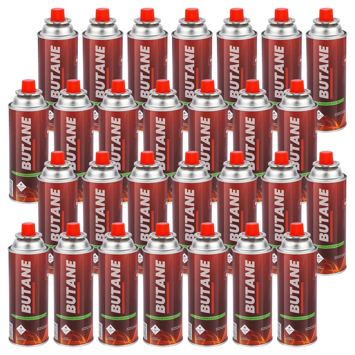 28 Pack Butane Fuel Canisters I2531