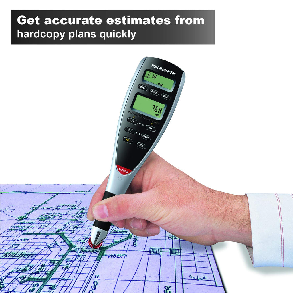 Digital Plan Measure Take-Off Tool with Construction Math Calculator R9410