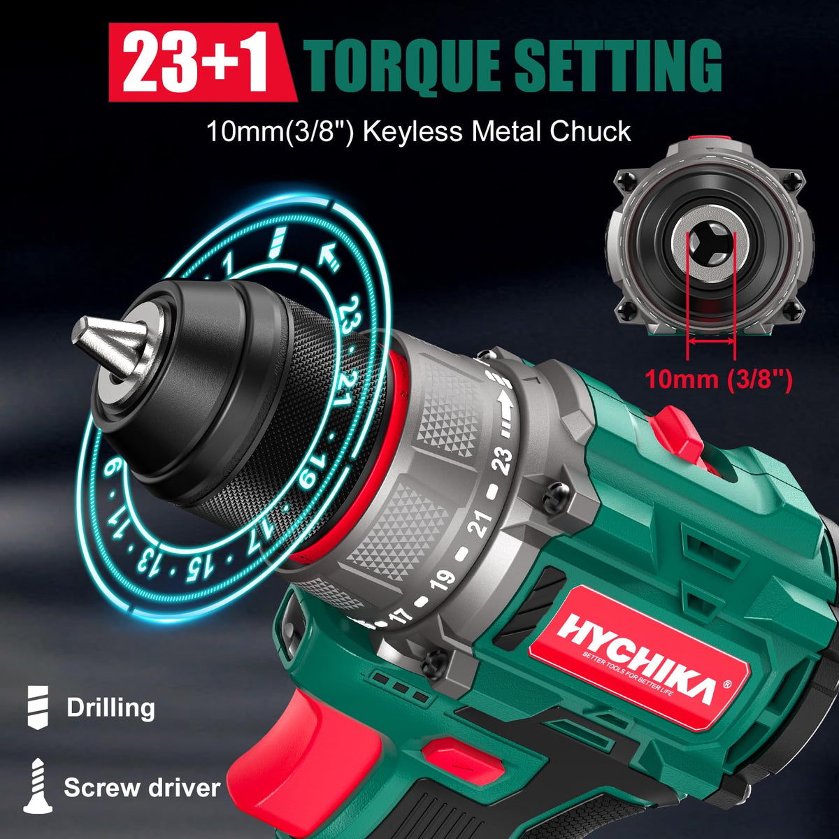 16.8V Cordless Brushless Compact Drill X93344