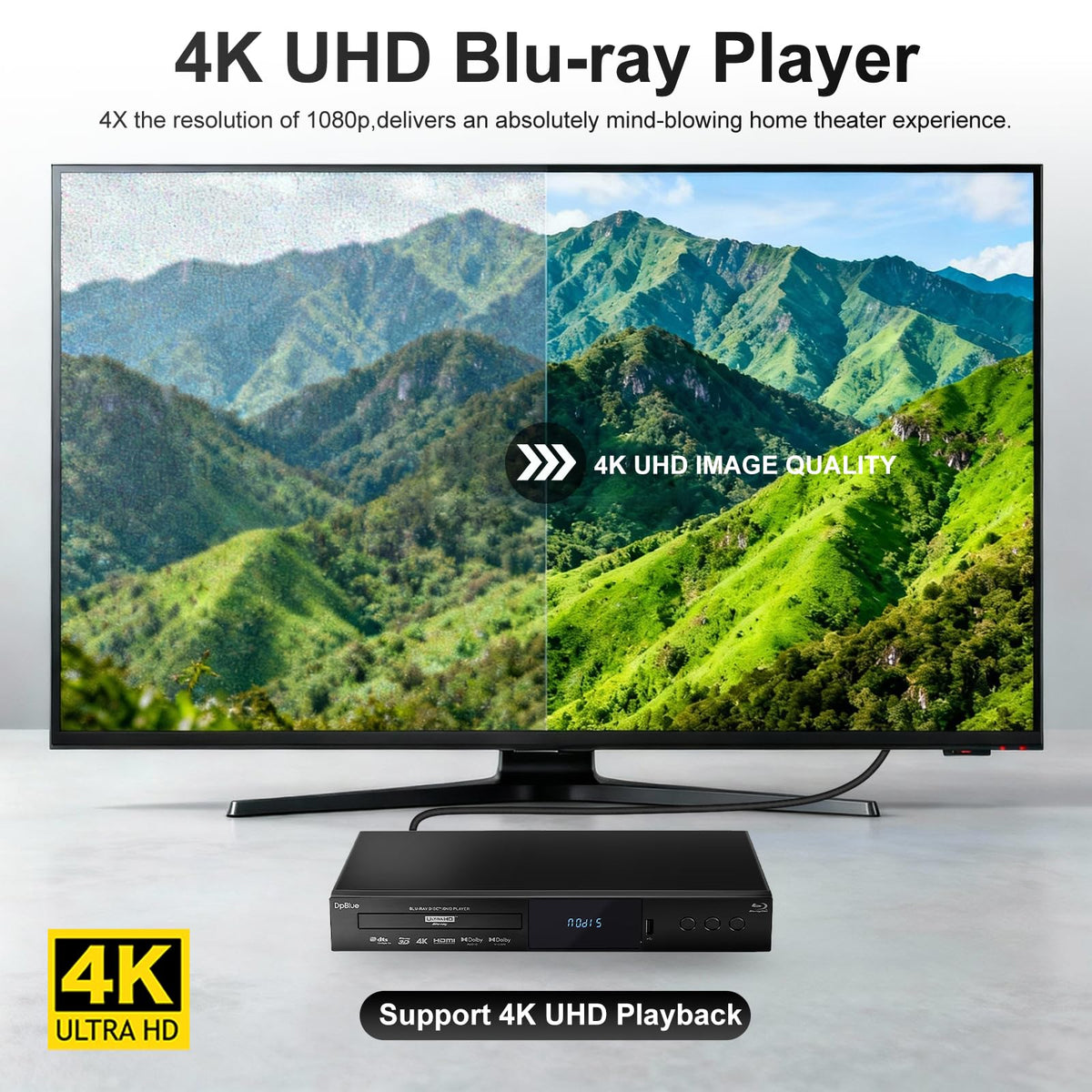 4K 3D UHD Blu-ray Player S253977