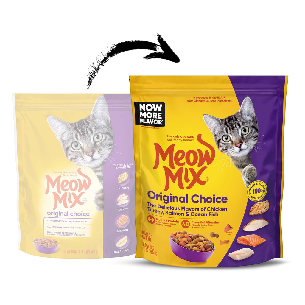 Dry Cat Food 18 oz Pouches F691