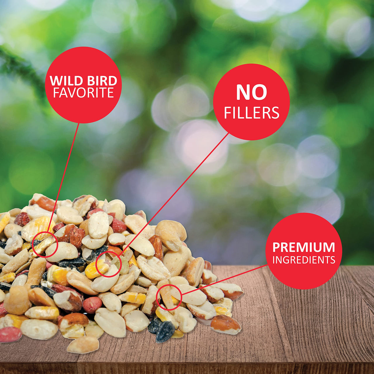 Wild Bird Seed 20 lb and 5 lb Bags D6483