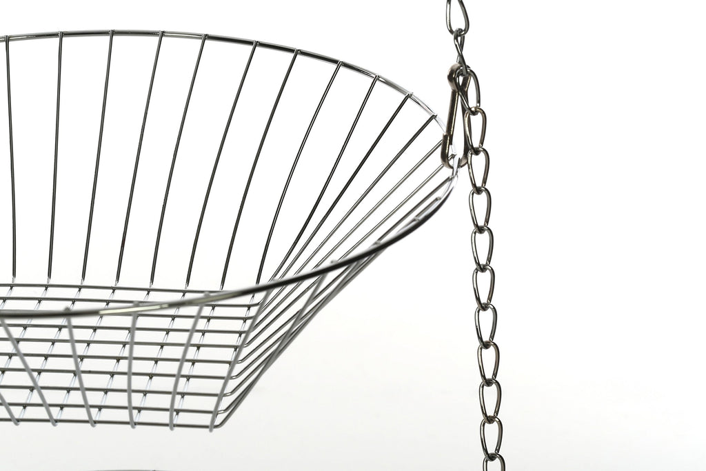3-Tier Chrome Hanging Baskets F343063