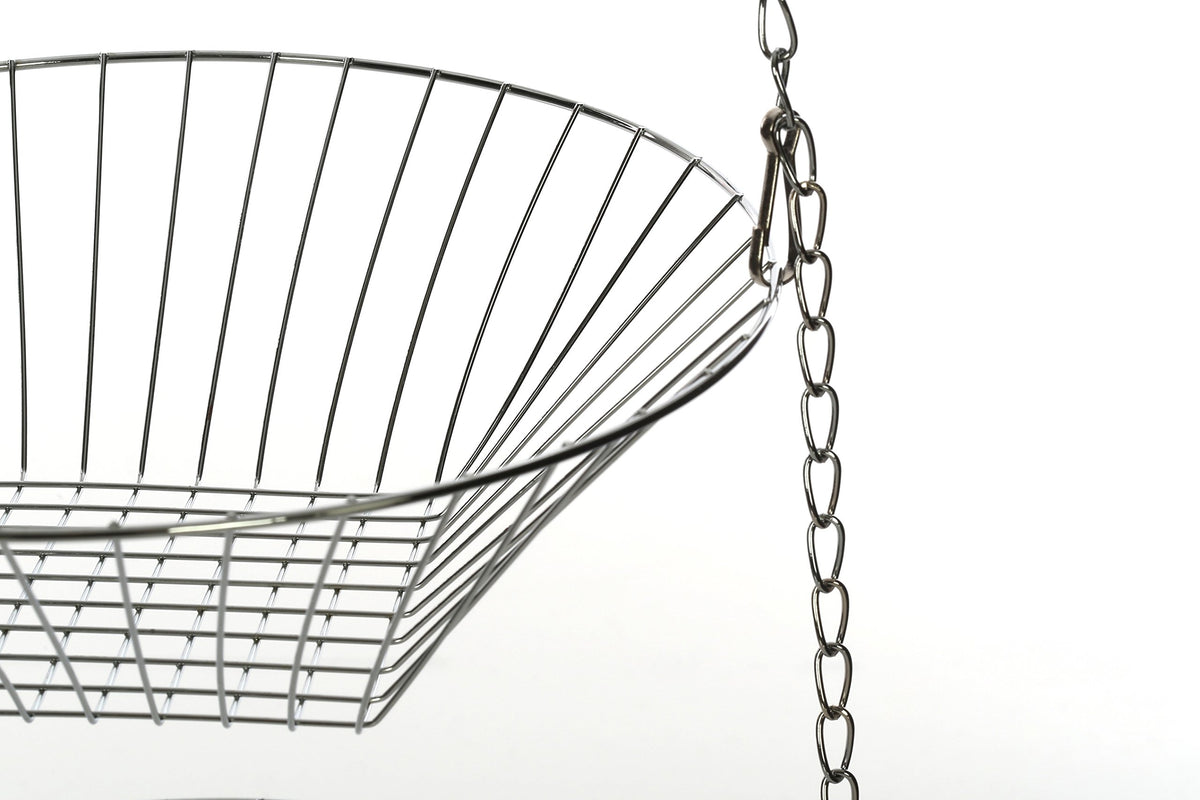 3-Tier Chrome Hanging Baskets F343063