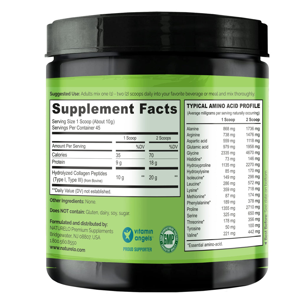 Collagen Peptide Powder 16 Oz Unflavored K21136