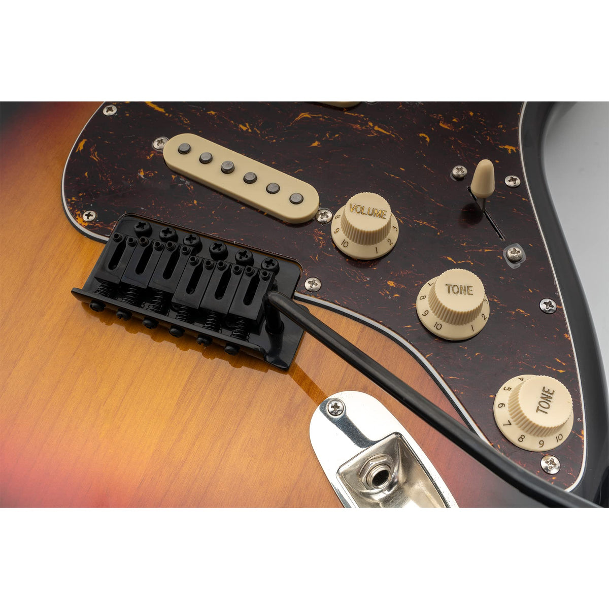 Black 6-Screw Tremolo Bridge G9136