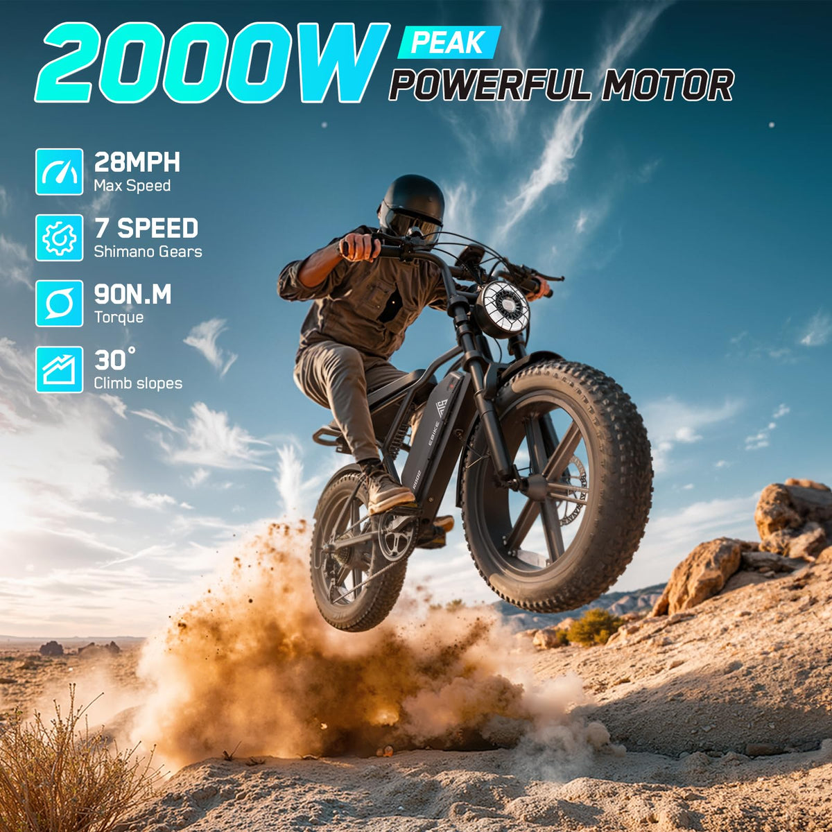 Electric Bike 48V 2000W Motor P5205
