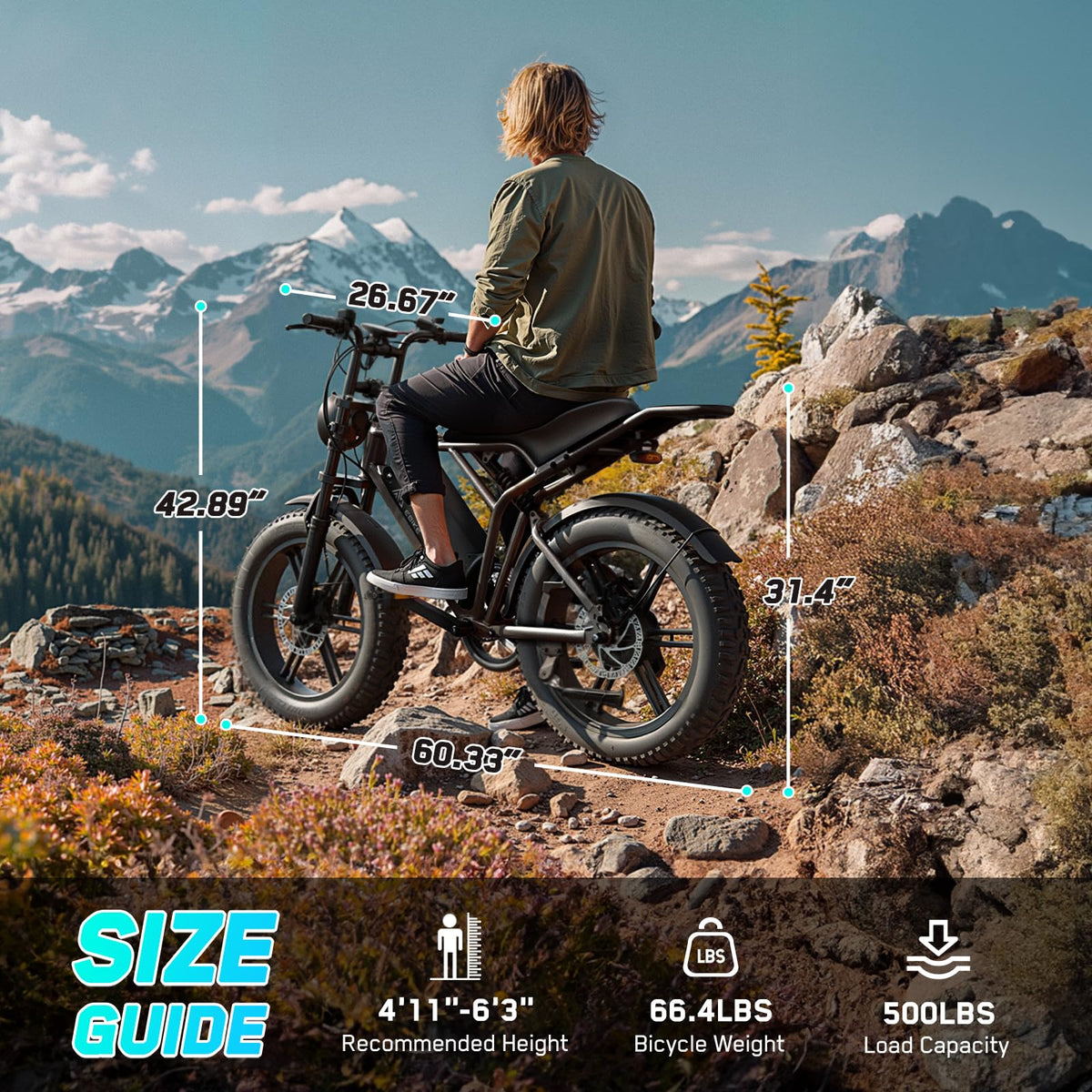 Electric Bike 48V 2000W Motor P5205