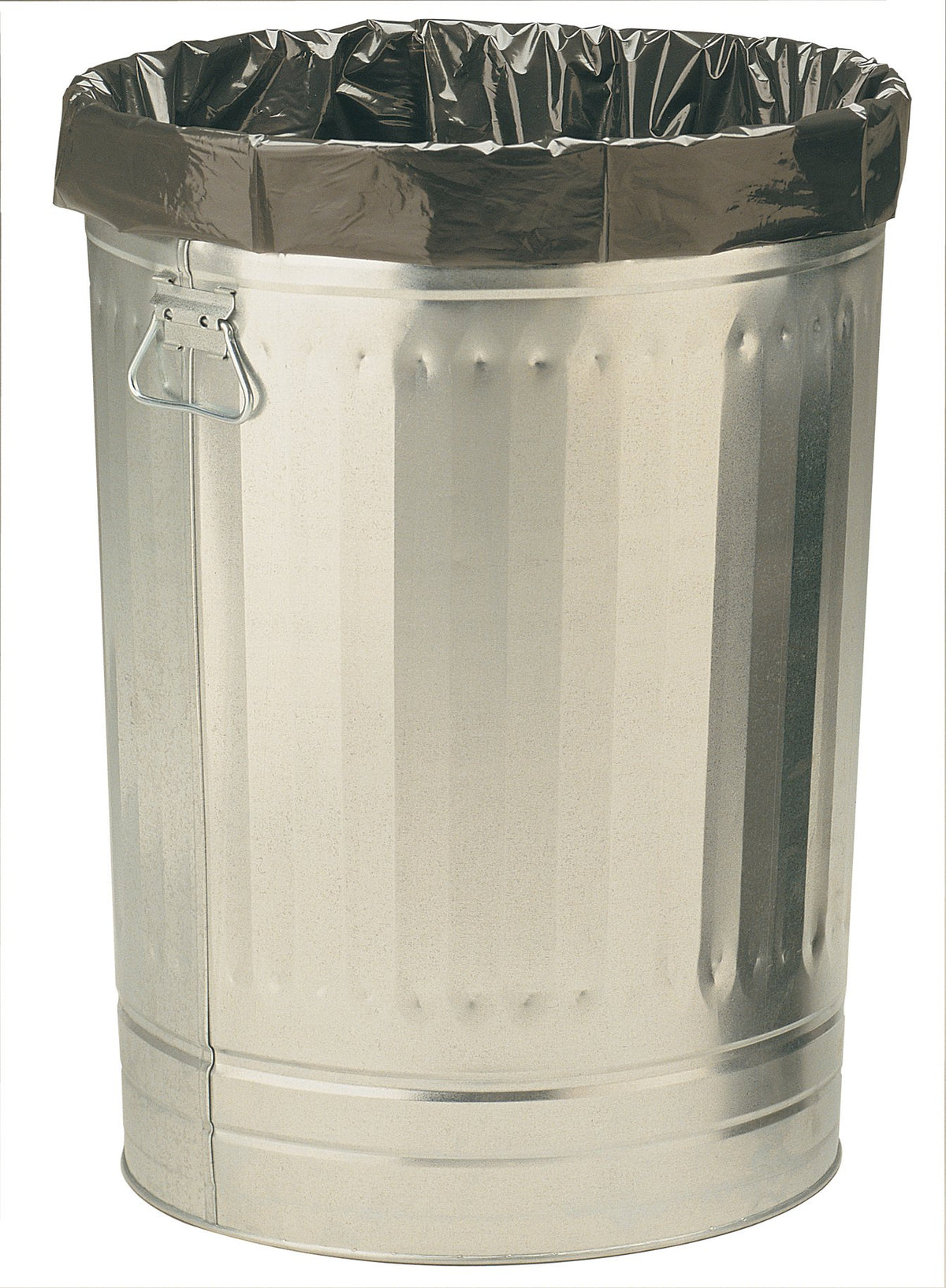 42 Gallon Black Flat Cut Top Trash Bags 3.0 Mil 20 Count R39486