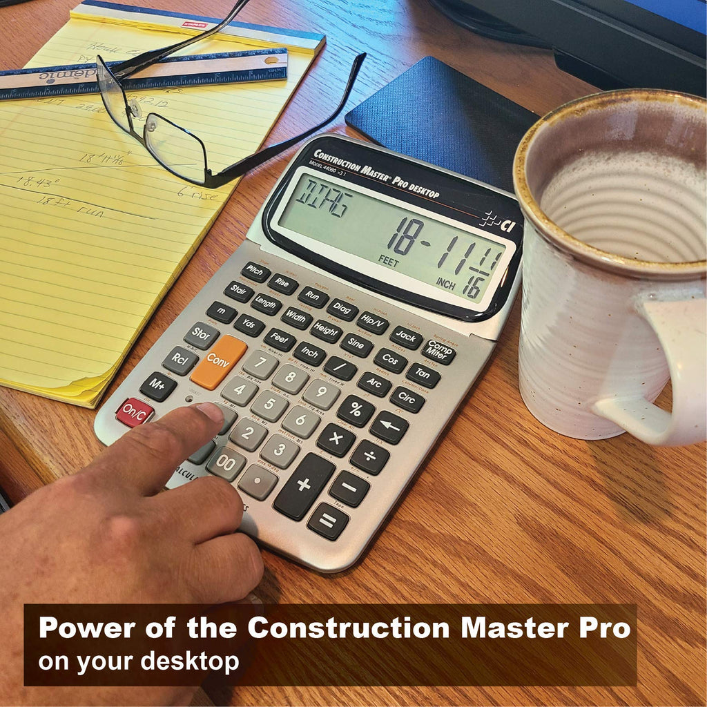 Digital Plan Measure Take-Off Tool with Construction Math Calculator R9410