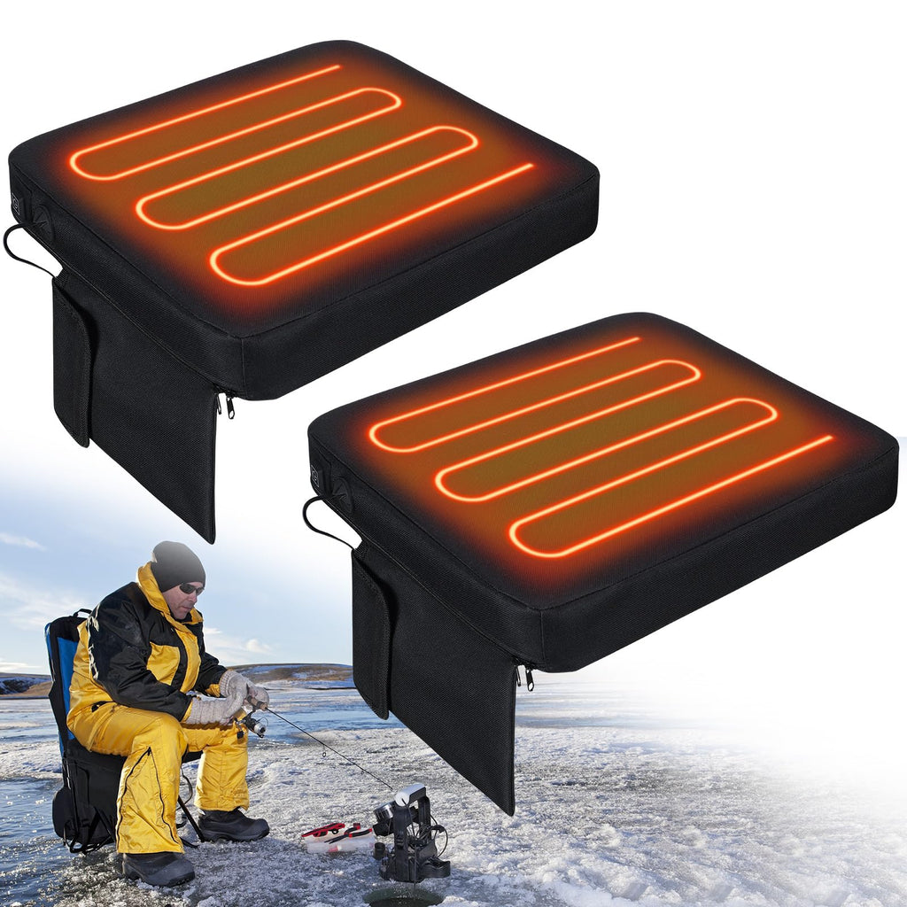 2 Pcs Portable Heated Seat Cushion E250