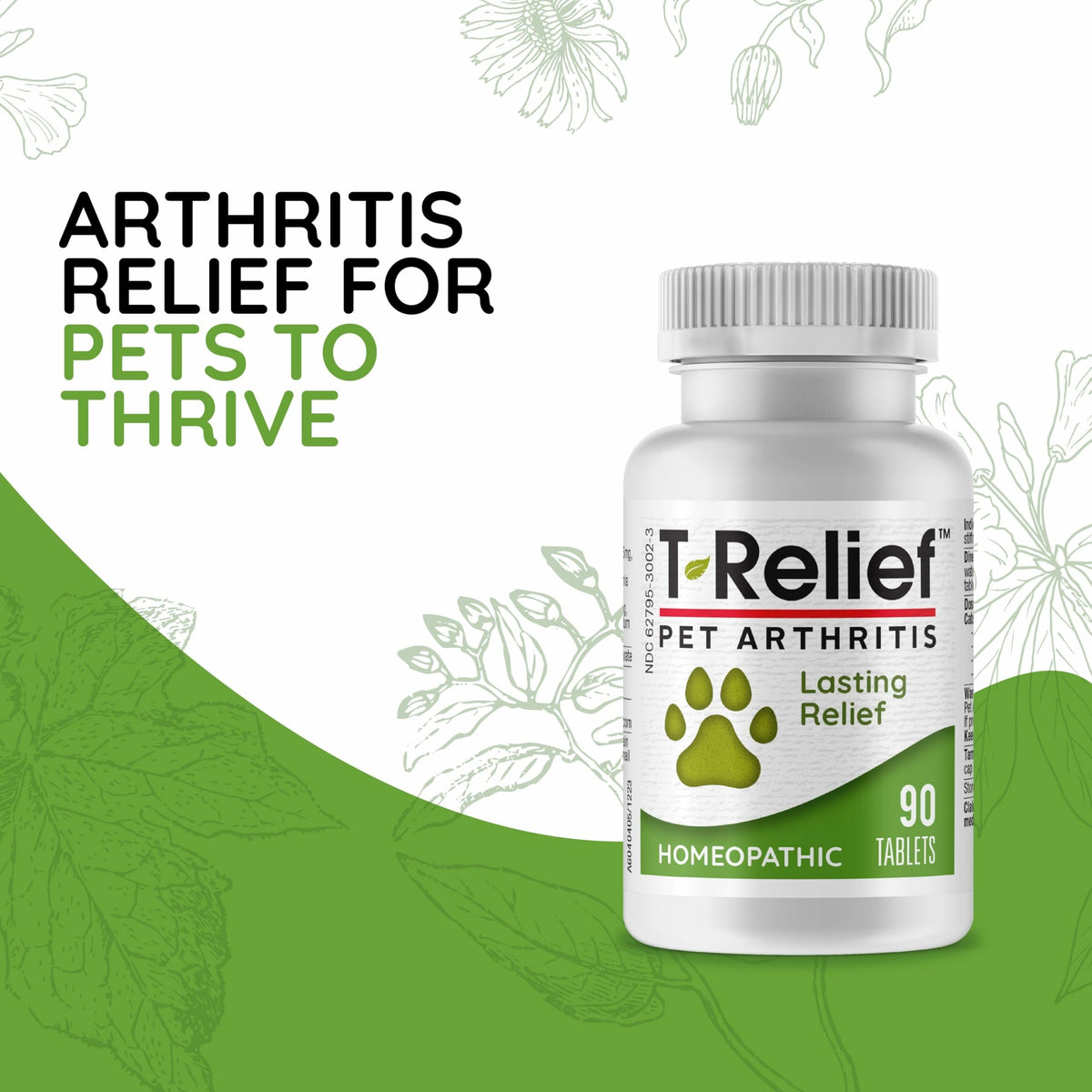 90 Tablets Homeopathic Pet Joint Relief W818