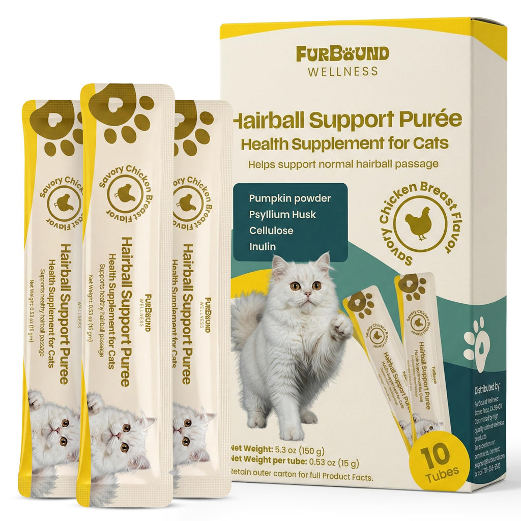 Cat Hairball Support Puree with Pumpkin Powder K483
